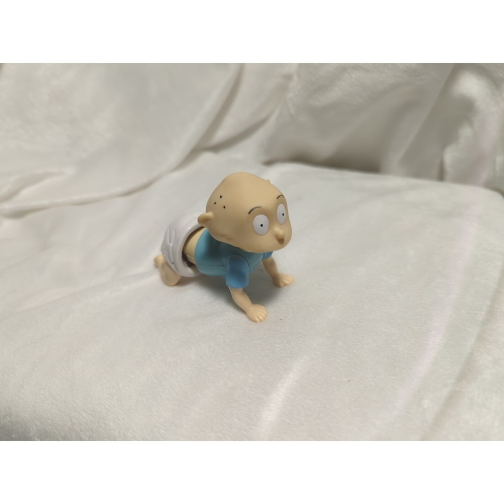 Rugrats vintage wind up Tommy Pickles crawling baby figure 1998 toy burger king